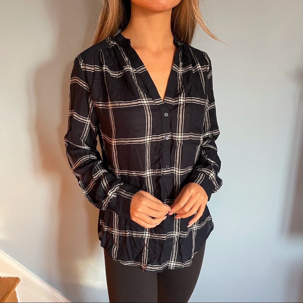 H&M Plaid Tunic